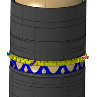Phoebus-Demonstrator bestehend aus LH2- und LOX-Tanksystem © ArianeGroup